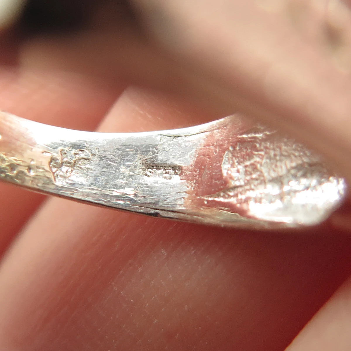 925 Sterling Silver Vintage "Carina" Personalizes Ring Size 5.25