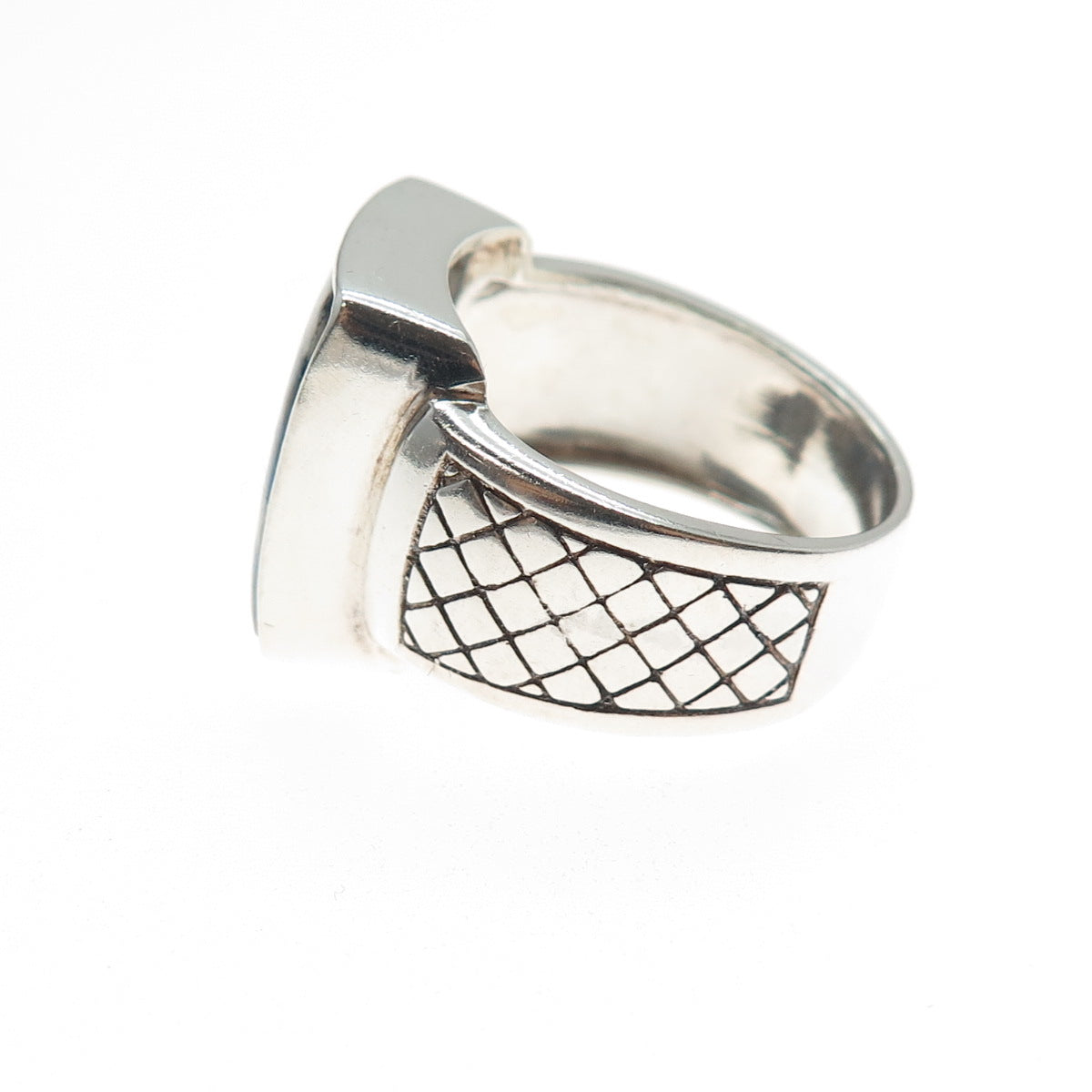 PHLD PlayHardLookDope 925 Sterling Silver Real K2 Jasper Ring Size 10.75
