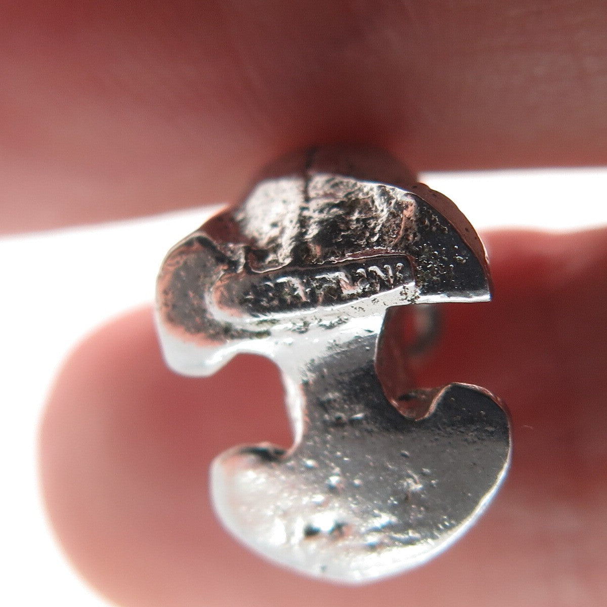 925 Sterling Silver Vintage Fur Seal 3D Charm Pendant