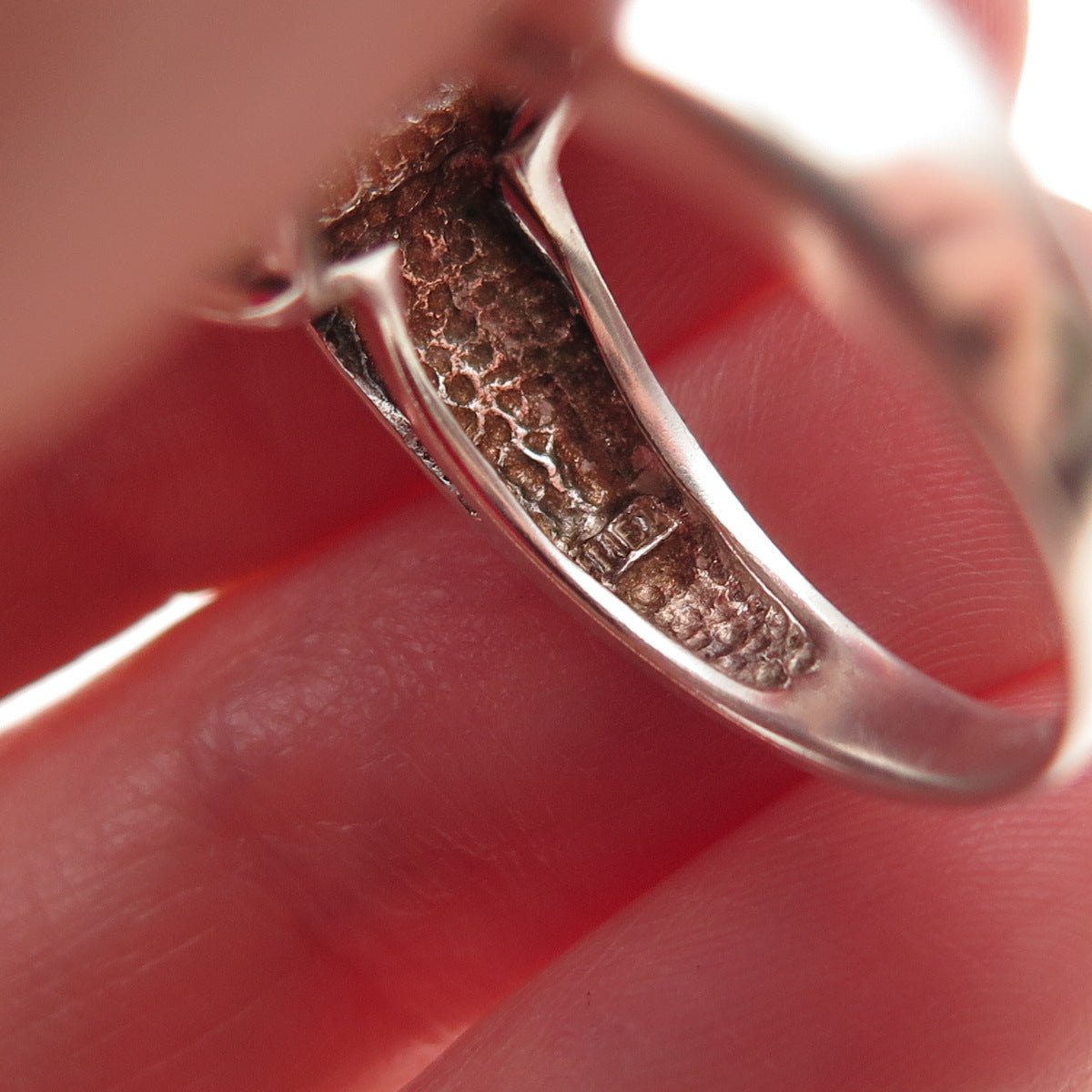 DBJ Dee Berkle Sterling Silver Vintage Emerald-Cut C Z Engagement Ring Size 7