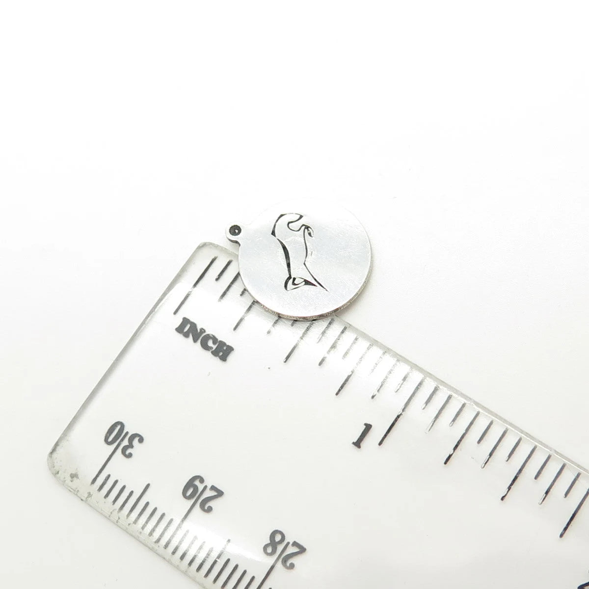 925 Sterling Silver USA Two In Town Frisky Horse Charm Pendant