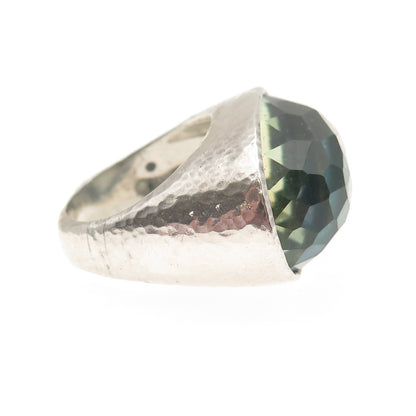 IPPOLITA 925 Sterling Silver Real Doublet MOP Rock Candy Handmade Ring Size 7.75