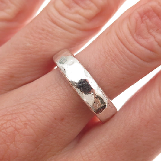 Jes Maharry Sterling Silver Vintage Honor & Listen To Your Heart Ring Size 8.75