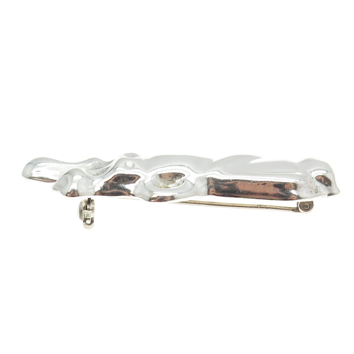 925 Sterling Silver Vintage Mexico Golf Club Pin Brooch