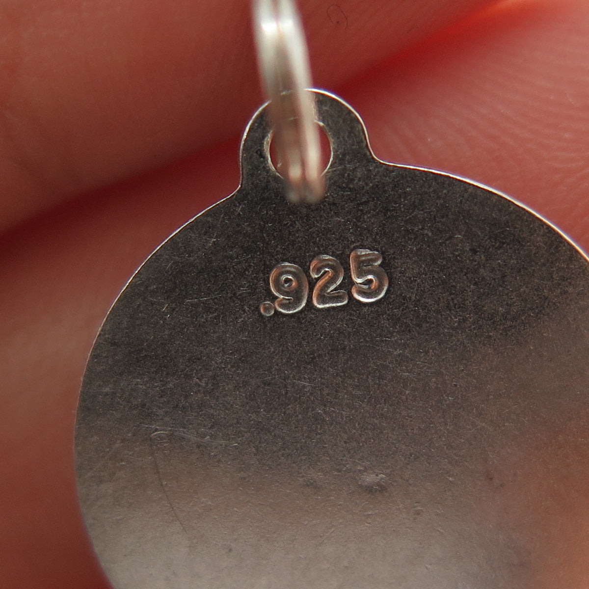 925 Sterling Silver Vintage Aunt Charm Pendant
