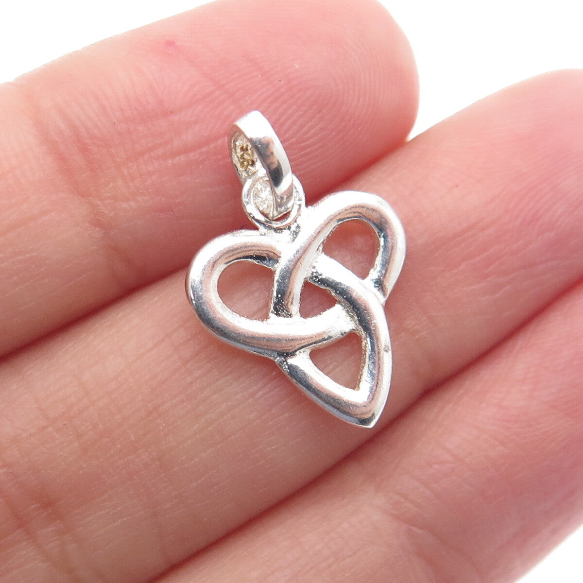 925 Sterling Silver Vintage Celtic Pendant