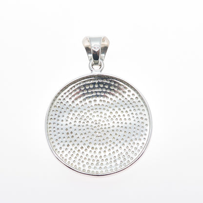 SILPADA 925 Sterling Silver Vintage Modernist Disc Charm Pendant