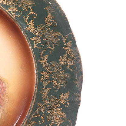 Empire Porcelain Co. Antique Stoke on Trent Portrait Porcelain Cabinet Plate