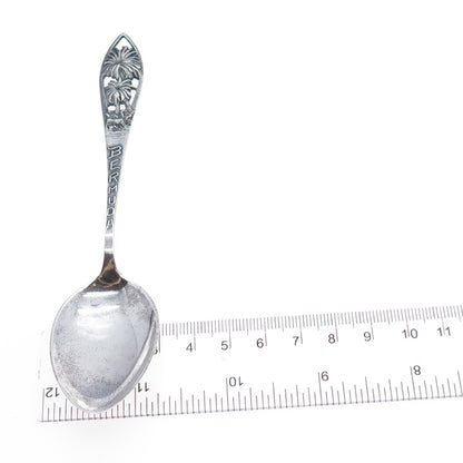 CHARLES M. ROBBINS 925 Sterling Silver Antique Art Deco Bermuda Coffee Spoon