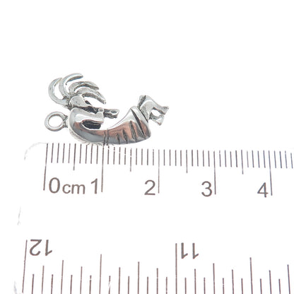 Old Pawn 925 Sterling Silver Vintage Southwestern Kokopelli Mini Charm Pendant