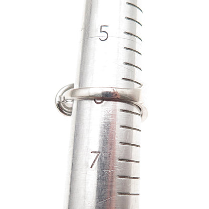 925 Sterling Silver Multi-Cut C Z Adjustable Ring Size 6