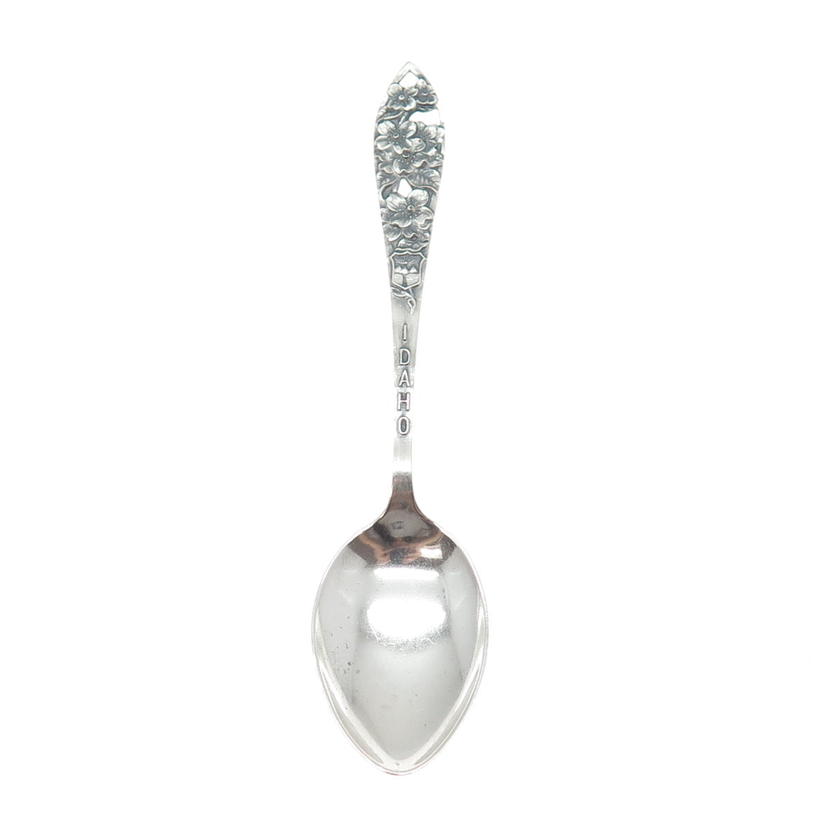 CHARLES M. ROBBINS 925 Sterling Silver Antique Art Deco Idaho Coffee Spoon