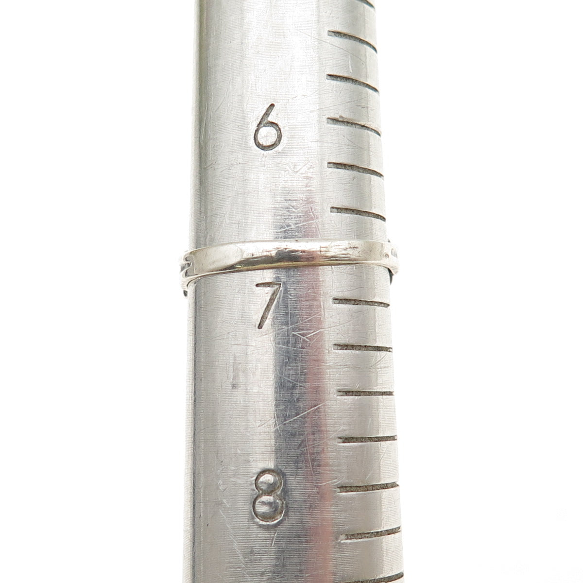 925 Sterling Silver Antique Art Deco Real Blister Pearl Oxidized Ring Size 6.75