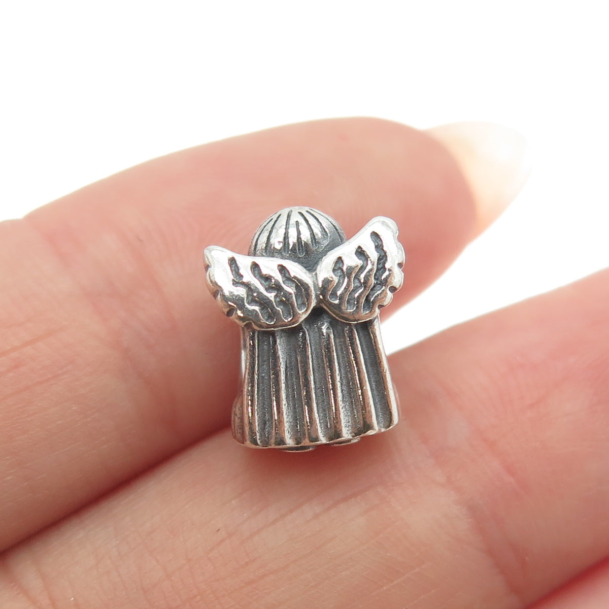 PANDORA 925 Sterling Silver Angel of Hope Bead Charm