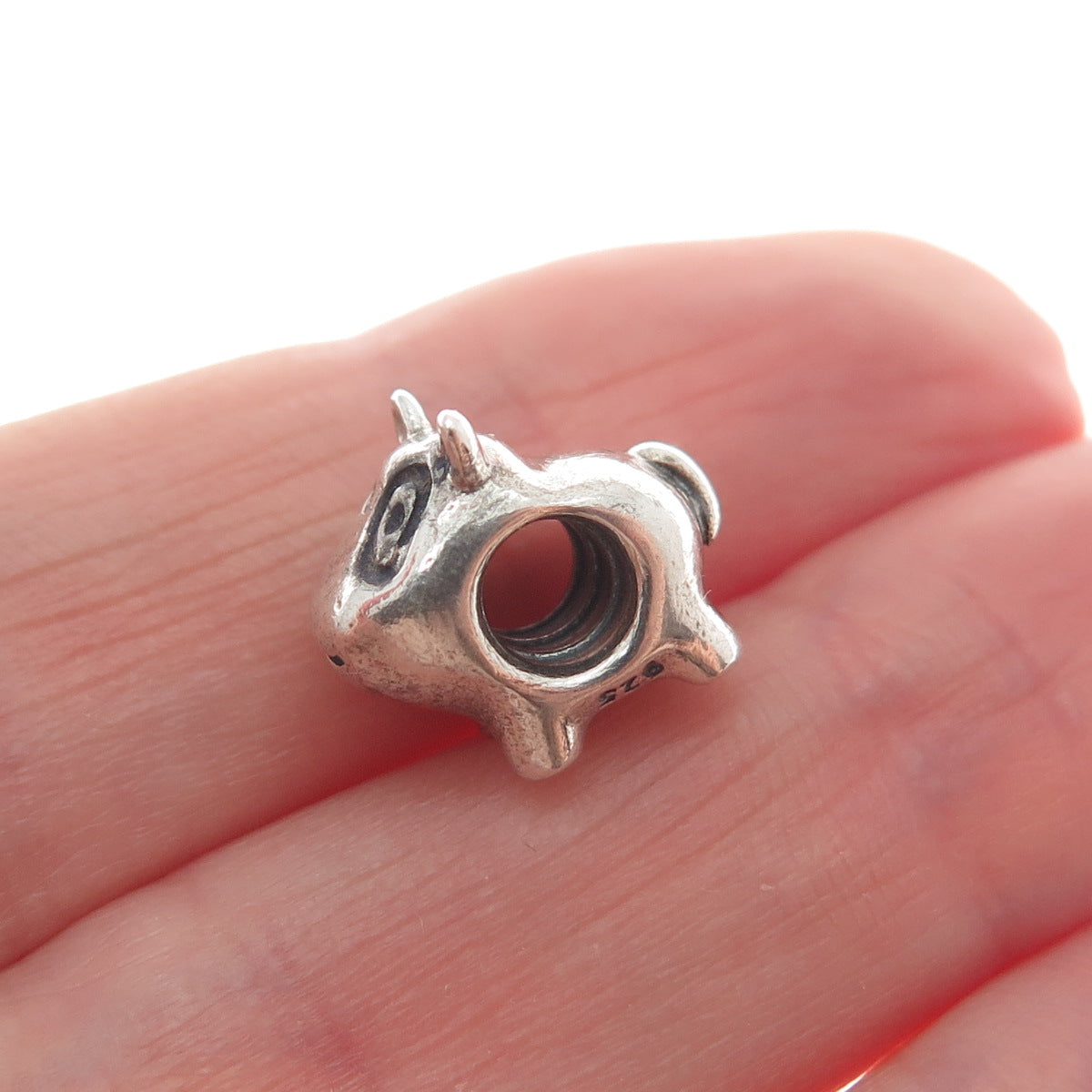 PANDORA 925 Sterling Silver Doggie Bead Charm