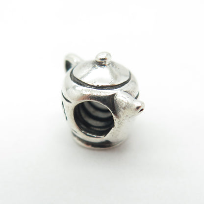 CHAMILIA 925 Sterling Silver Teapot Bead Charm