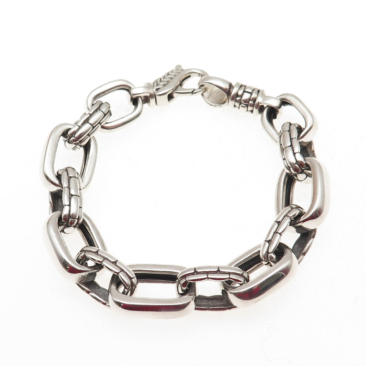 JAI by John Hardy 925 Sterling Silver Oval Link Bracelet 6.25"