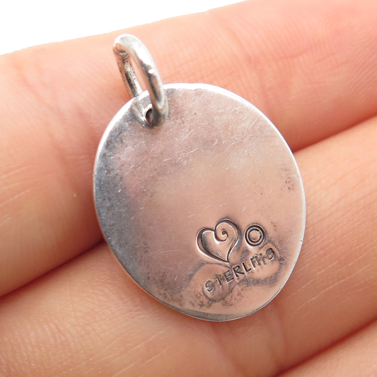 BRIGHTON 925 Sterling Silver Vintage Golf Club Oxidized Charm Pendant