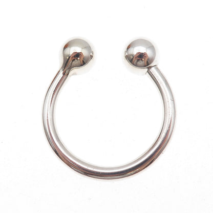 Tiffany & Co. 925 Sterling Silver Vintage Screw Off Key Ring Holder