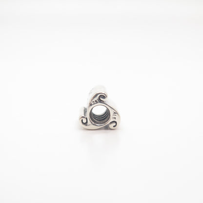 925 Sterling Silver Pandora "Best Friends" Waves Bead Charm
