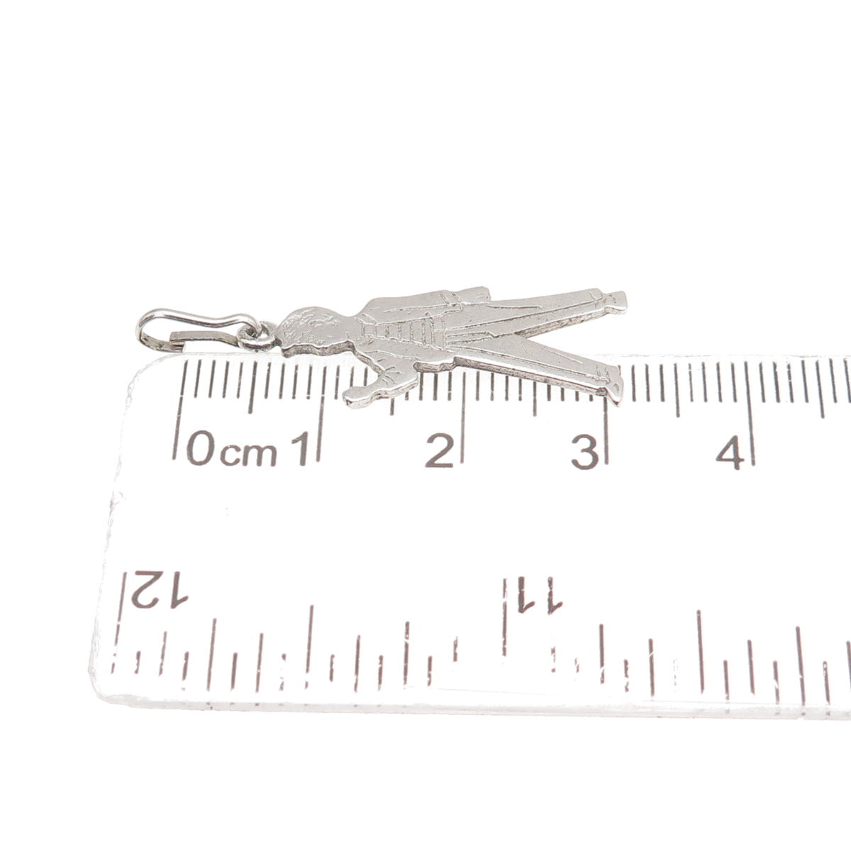 925 Sterling Silver Vintage School Boy Charm Pendant