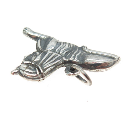 925 Sterling Silver Vintage Egyptian Sphinx of Giza Minimalist Charm Pendant