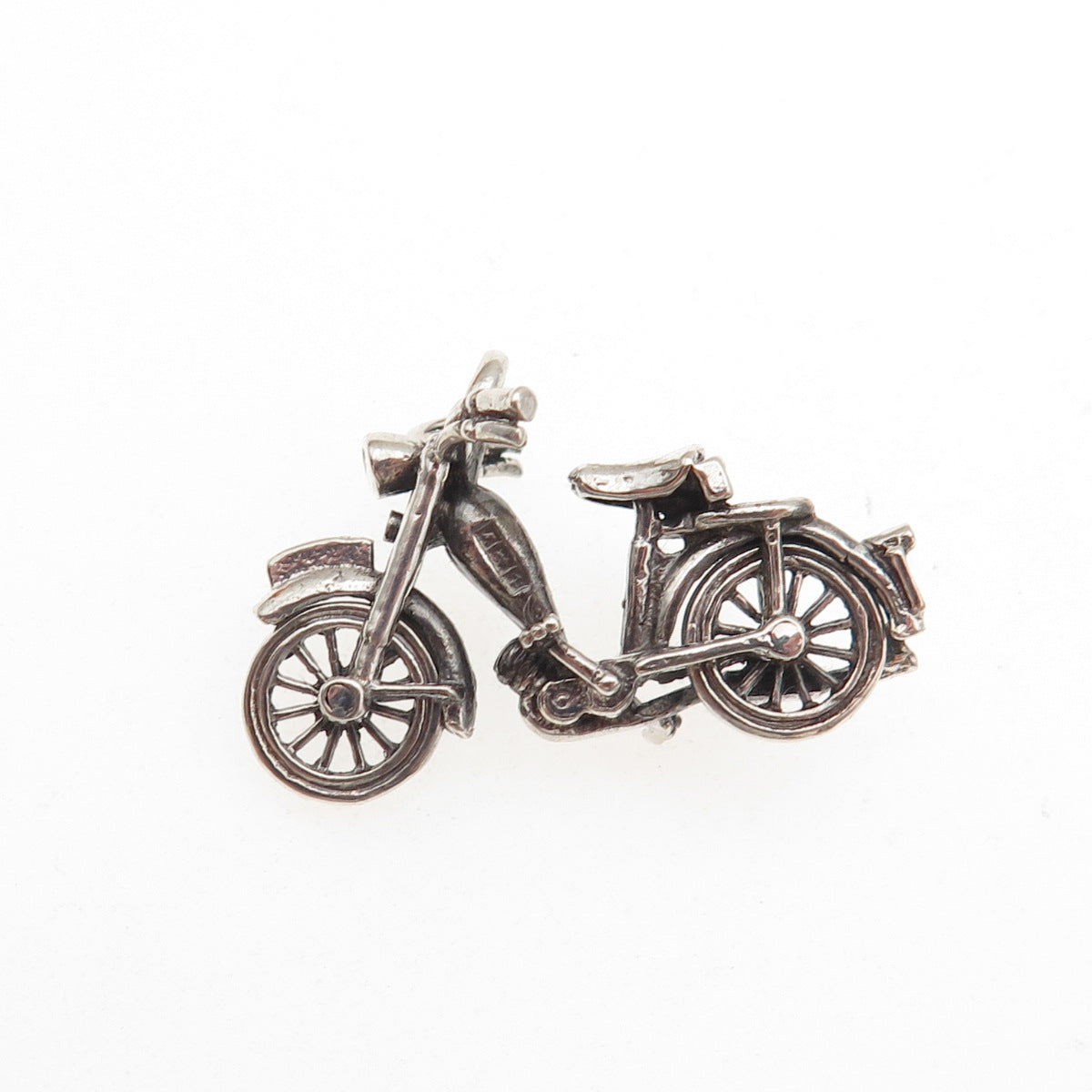 Payton Pepper & Sons 925 Sterling Vintage 1971 Birmingham Bicycle Charm Pendant