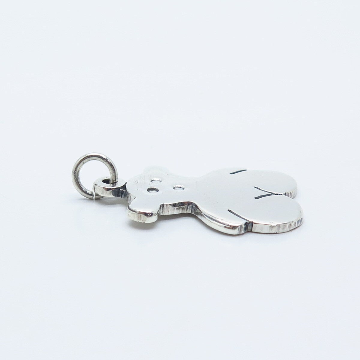 950 Silver Vintage Bear Pendant