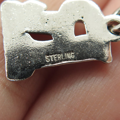 925 Sterling Silver Vintage "R Men For Others" Pendant