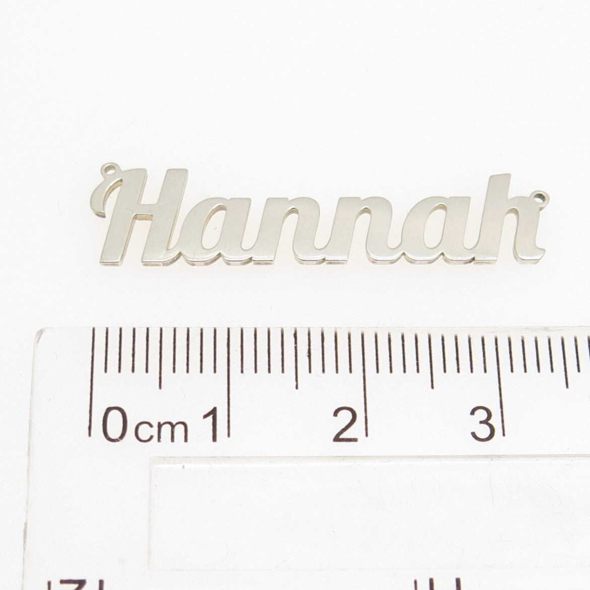 925 Sterling Silver "Hannah" Personalized Centerpiece Pendant