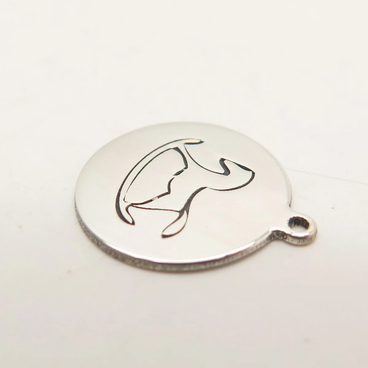 925 Sterling Silver USA Two In Town Rocking Horse Charm Pendant