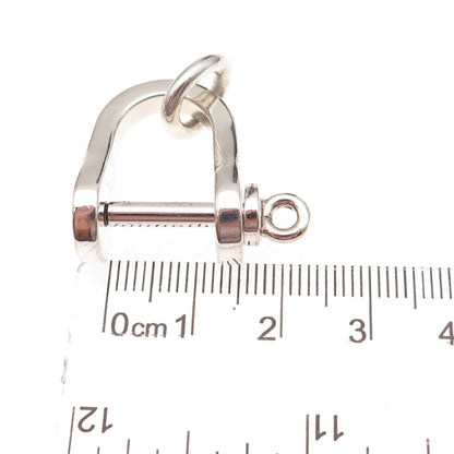Tiffany & Co. 925 Sterling Silver Vintage Horseshoe Key Chain Ring