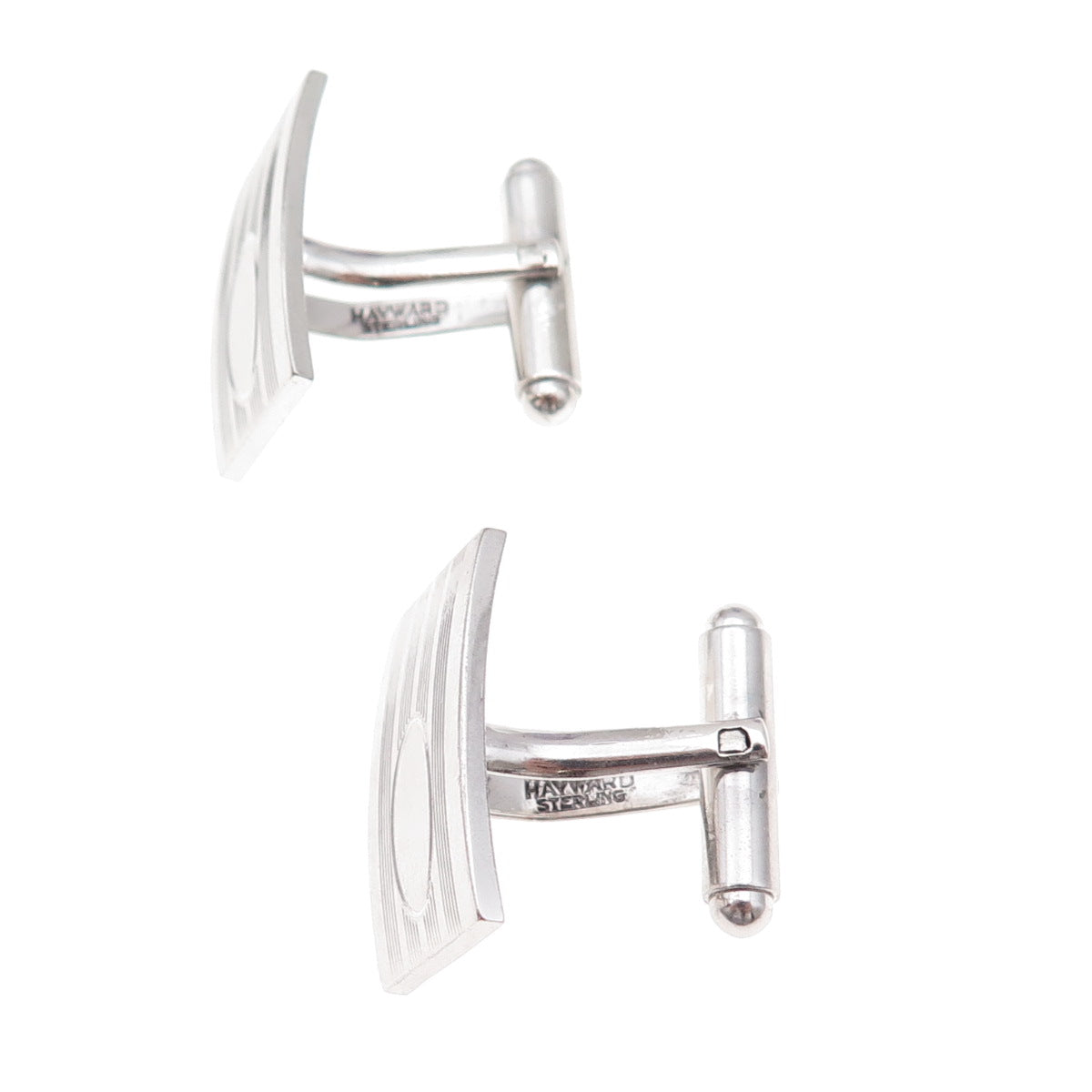 Hayward 925 Sterling Silver Antique Art Deco Cufflinks