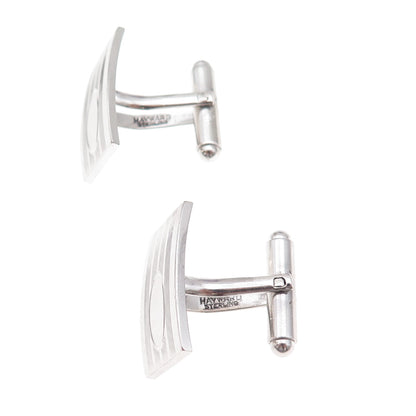 Hayward 925 Sterling Silver Antique Art Deco Cufflinks