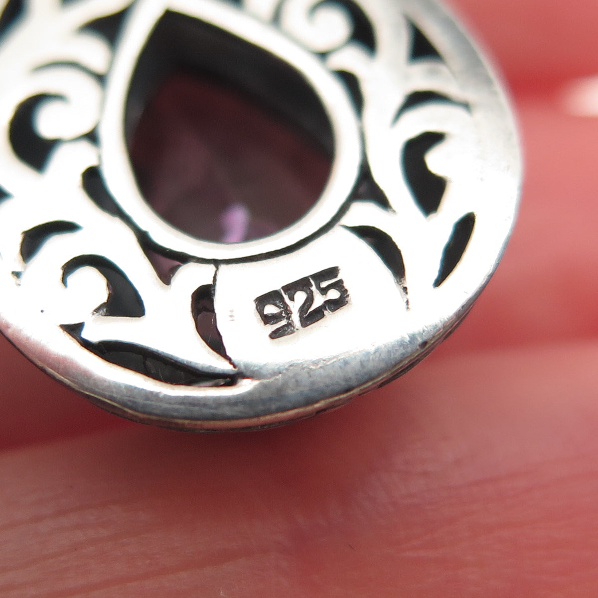 925 Sterling Silver Vintage Real Pear-Cut Mystic Topaz Teardrop Jacket Earrings