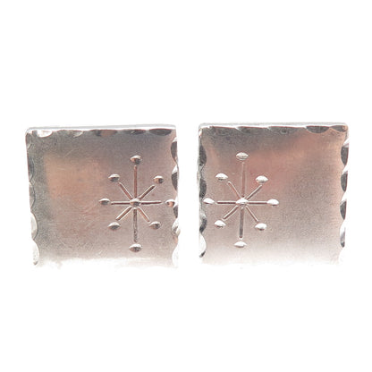 SPEIDEL 925 Sterling Silver Antique Art Deco Engraved Oval Cufflinks