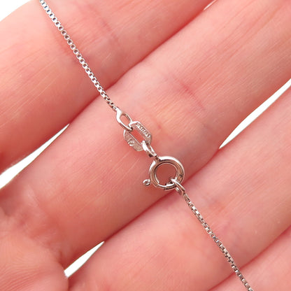 Charles Winston 925 Sterling Silver Real Diamond Mom & Child Cat Necklace 18"