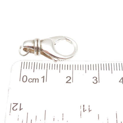 925 Sterling Silver Vintage Bracelet / Necklace Lobster Lock Clasp