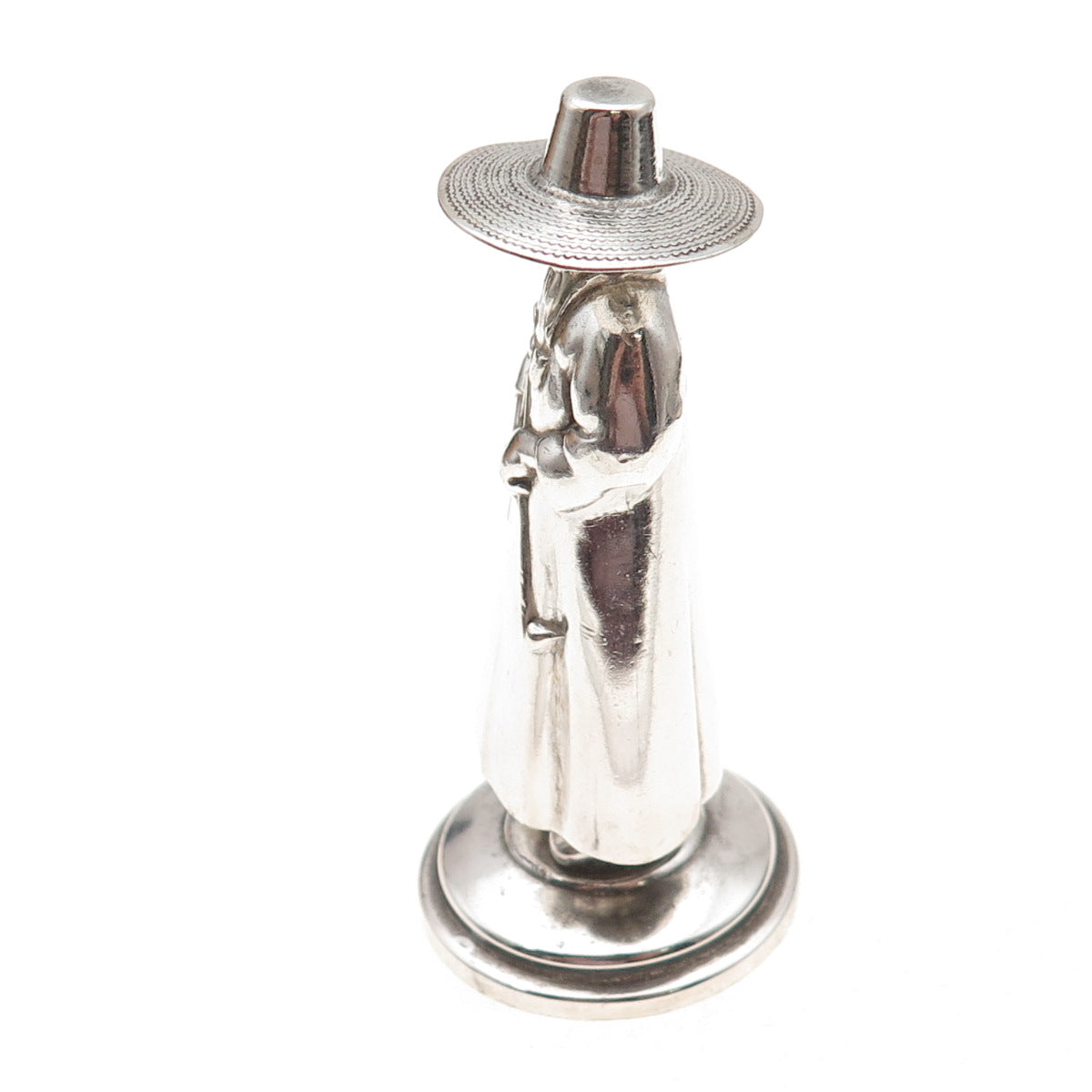 Yamato Yokohama 950 Sterling Vintage '50s Japan Man Figure Salt / Pepper Shaker