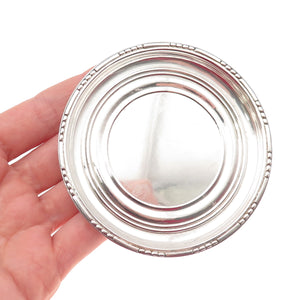 Georg Jensen & Wendel Sterling Silver Antique Denmark Wine Bottle Coaster #41B