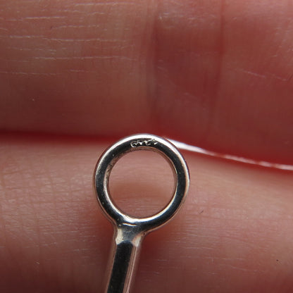 925 Sterling Silver Love Minimalist Charm Pendant