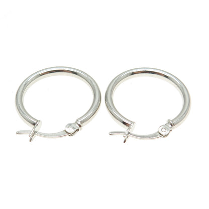 925 Sterling Silver Hoop Earrings