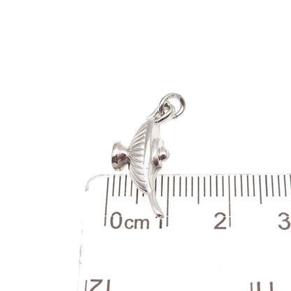 AE Art's Elegance 925 Sterling Silver Vintage Aladdin Lamp 3D Mini Charm Pendant