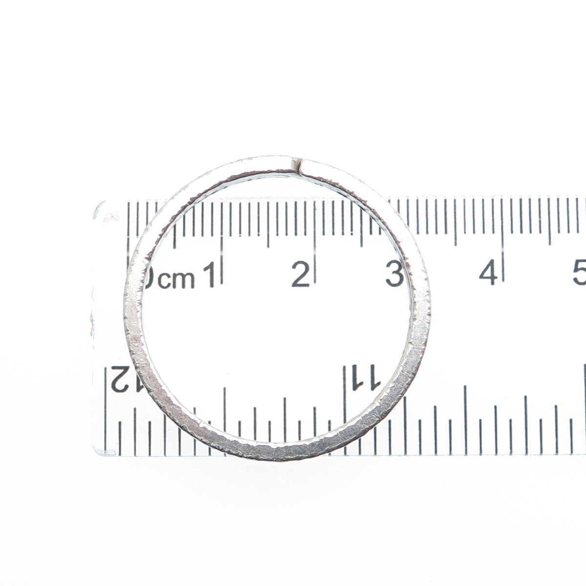 925 Sterling Silver Vintage Key Ring Holder