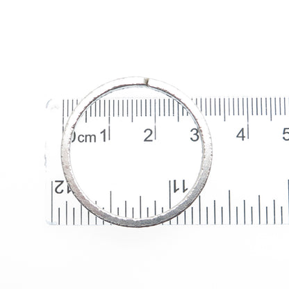 925 Sterling Silver Vintage Key Ring Holder