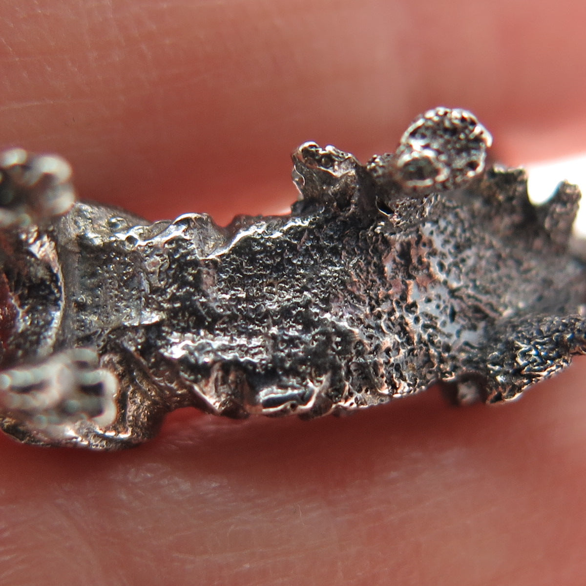 925 Sterling Silver Vintage Cocker Spaniel Dog Oxidized 3D Miniature