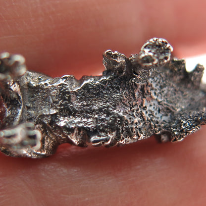 925 Sterling Silver Vintage Cocker Spaniel Dog Oxidized 3D Miniature