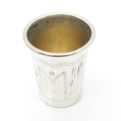 84 Silver Antique Israel Eseevich Zakhoder Russian Empire Shot Cup