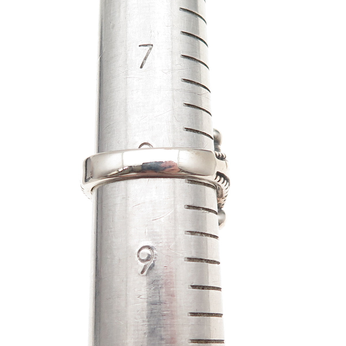 Carolyn Pollack 925 Sterling Silver Vintage Real Jasper & Agate Ring Size 8.25