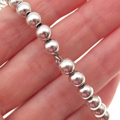 Carolyn Pollack Old Pawn Sterling Vintage Navajo Pearl Adjustable Bracelet 7.5"